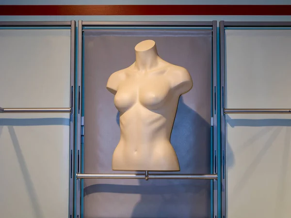 Beaucoup Femmes Nues Mannequins Dans Magasin Fenêtre — Photo