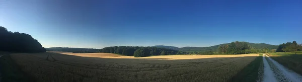 Hesse Almanya Manzaralı Kırsal Alan — Stok fotoğraf