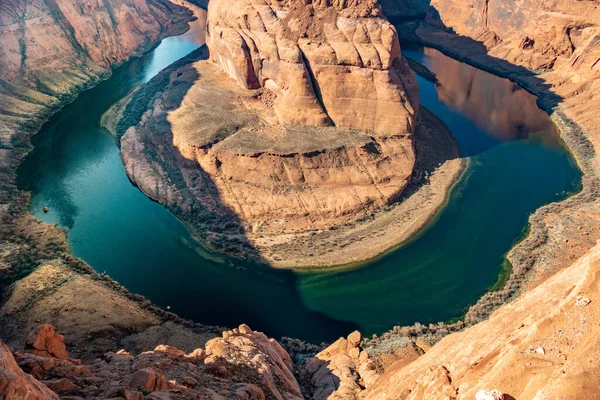 Colorado River Loop Called Horseshoe Bend Page Usa — Stock Photo, Image