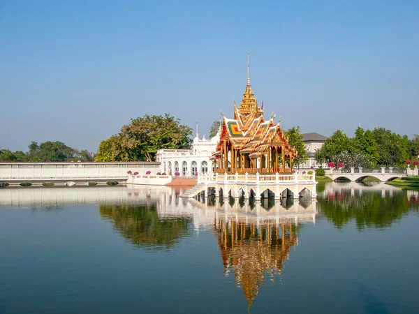 Ayutthaya Thailand December 2009 Bang Aisawan Thipya Art Goddelijke Zetel — Stockfoto