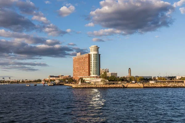 Boston Eua Setembro 2017 Vista Para Hotel Hyatt Boston Eua — Fotografia de Stock