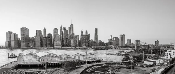 New York Verenigde Staten Oktober 2017 Panoramisch Uitzicht Van Brooklyn — Stockfoto