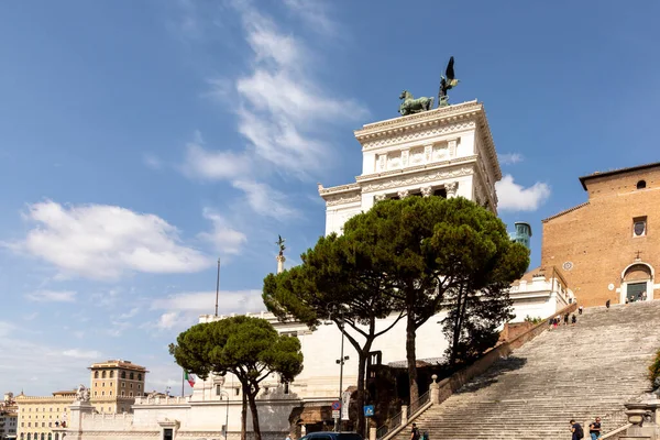 Rom Italien August 2021 Menschen Besuchen Das Forum Romanum Rom — Stockfoto