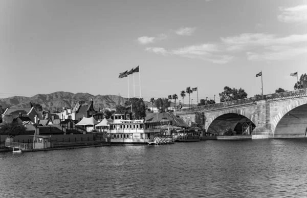 Lake Havasu Eua Julho 2008 London Bridge Lake Havasu Reconstruída — Fotografia de Stock