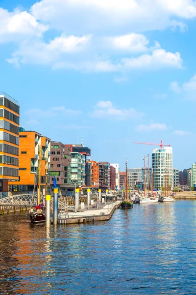 Hamburgo Alemanha Abril 2011 Famoso Hafencity Nord Speicherstadt Hamburgo Speicherstadt — Fotografia de Stock