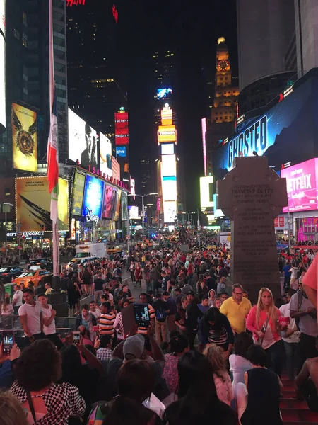 New York Usa Oktober 2017 Neon Reclame Van Nieuws Merken — Stockfoto
