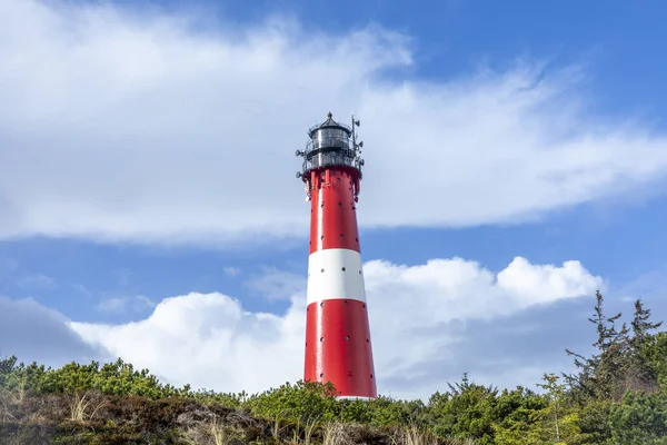 Faro Hoernum Isla Sylt Alemania Monumento Atracción Turística Luz Guía — Foto de Stock