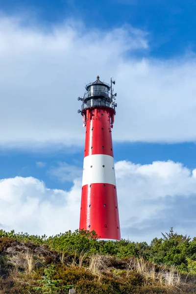 Phare Hoernum Sur Île Sylt Allemagne Repère Attraction Touristique Phare — Photo