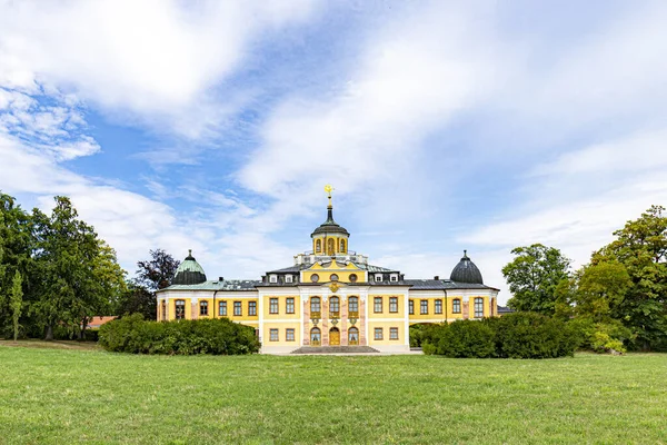 Château Baroque Belvédère Construit Pour Les Fêtes Maisons Weimar Thuringe — Photo