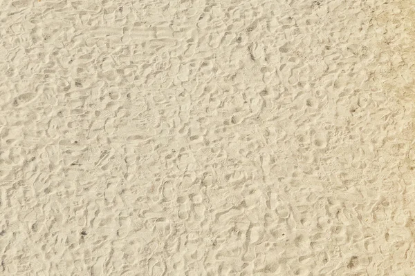 Empreintes Pas Sur Plage Ensoleillée Été Comme Symbole Pour Les — Photo