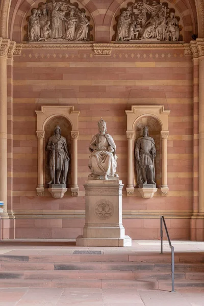 Speyer Tyskland Juli 2018 Insidan Speyer Cathedral Speyer Cathedral Ett — Stockfoto