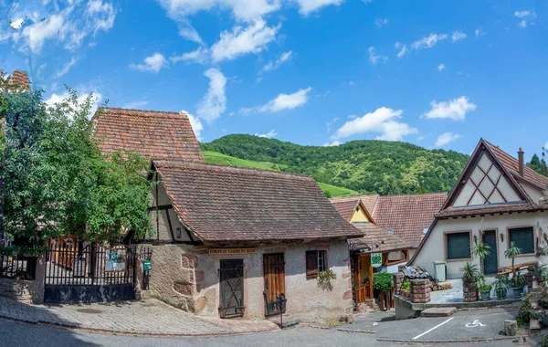 Albe France June 2018 Main Street Small Village Albe Alsace — Stock Photo, Image