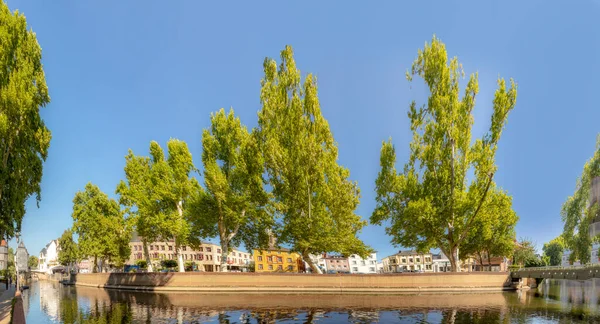 Bad Kreuznach Německo Srpna 2018 Bad Kreuznach Brueckenhaeuser Německo Pod — Stock fotografie