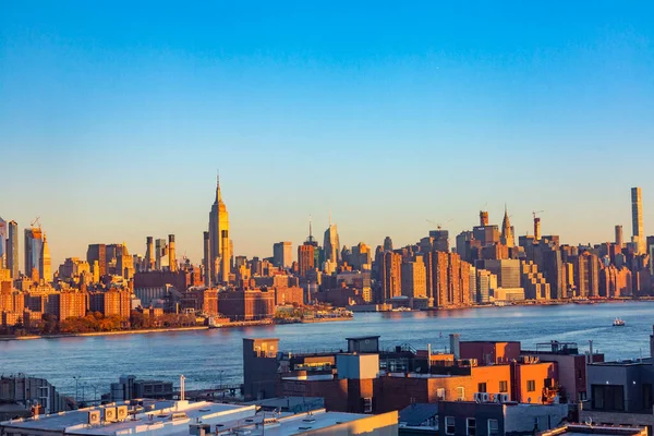 New York Usa Novembre 2018 Veduta Dello Skyline New York — Foto Stock