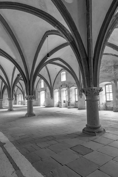 Eberbach Німеччина Грудня 2018 Monks Dormitory Монастирі Ебербах Німеччина — стокове фото