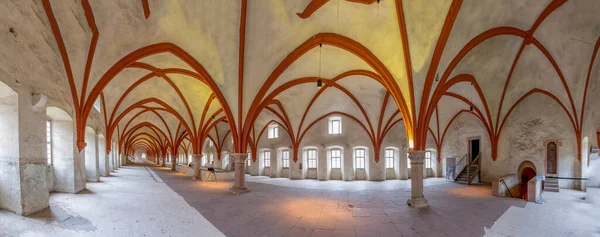Eltville Alemania Diciembre 2018 Dormitorio Monjes Del Monasterio Eberbach Alemania — Foto de Stock