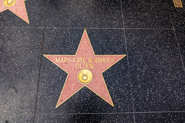 Los Angeles Usa March 2019 Closeup Star Hollywood Walk Fame — стокове фото