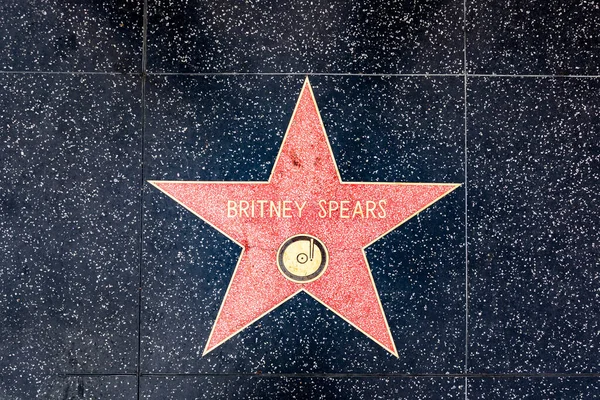 Los Angeles Usa Березня 2019 Closeup Star Hollywood Walk Fame — стокове фото