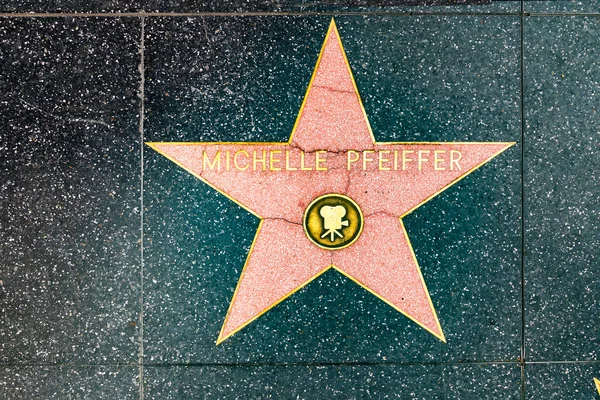 Los Angeles Usa Marts 2019 Nærbillede Star Hollywood Walk Fame - Stock-foto