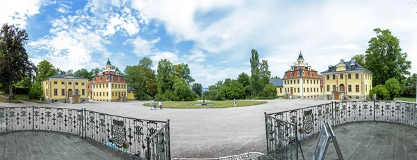 Weimar Germany July 2018 Baroque Belvedere Castle Built House Parties — Stock Photo, Image