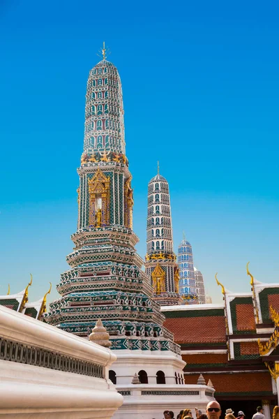 Bangkok Thailand Januar 2010 Tempel Mit Foliengold Inneren Großen Palast — Stockfoto