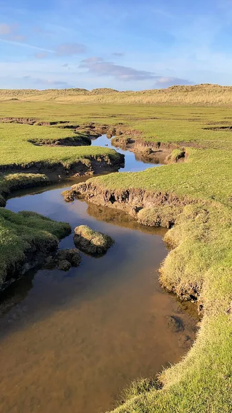 Almanya 'nın Sylt kentindeki tuzlu su gelgit kanalı