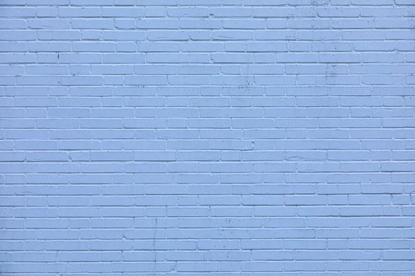 Patroon Van Harmonische Blauwe Bakstenen Muur Achtergrond — Stockfoto