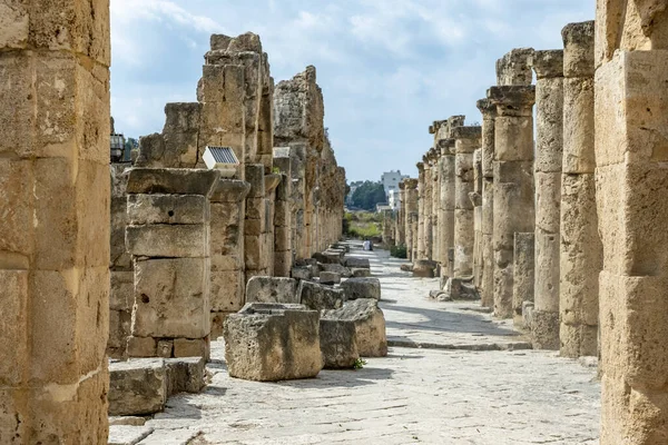Arco Adriano Necrópolis Bass Tire Patrimonio Humanidad Unesco —  Fotos de Stock