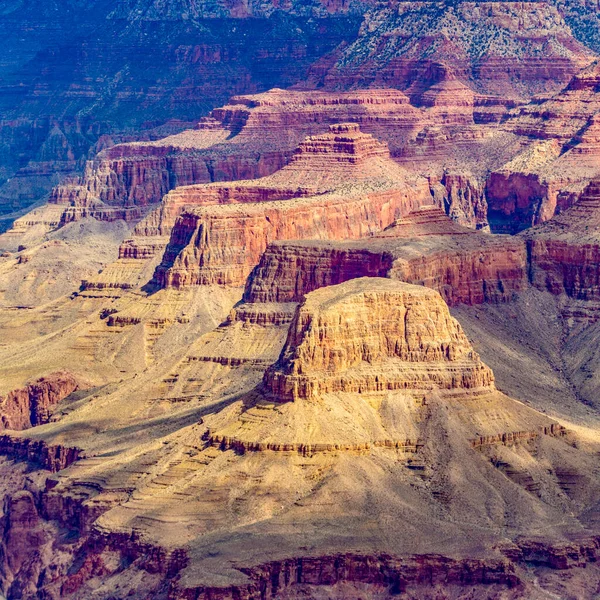 Kilátás Grand Canyon Késő Délután Fény — Stock Fotó
