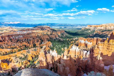 Bryce Canyon Ulusal Parkı, Utah, ABD 'deki haydutlara manzara