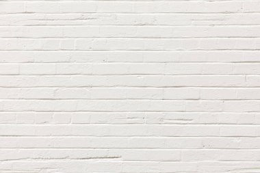 harnonik arkaplan olarak beyaz boyalı tuğla duvar