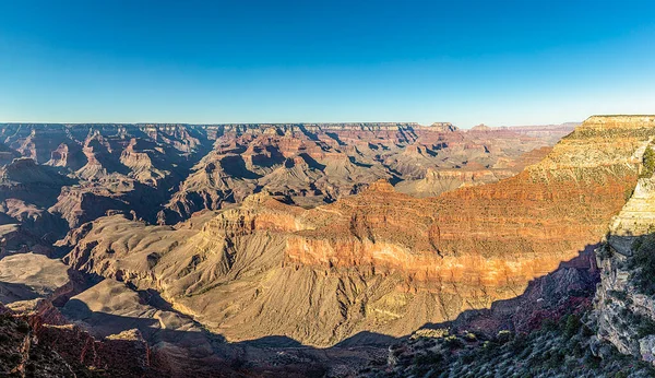 Vista Panoramica Sul Tramonto Del Grand Canyon Arizona Usa — Foto Stock