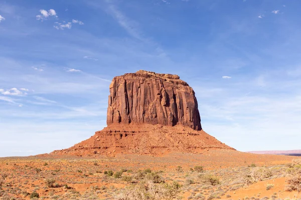 Famosa Mitene Butte Vale Monumento Sol Brilhante — Fotografia de Stock