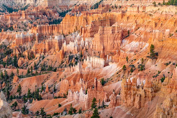 Vista Panorâmica Para Hoodoos Parque Nacional Bryce Canyon Utah Eua — Fotografia de Stock