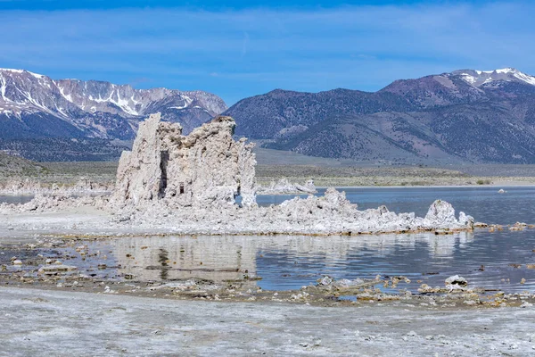 Schilderachtige Figuren Van Calcium Aan Het Mono Meer Lee Vining — Stockfoto