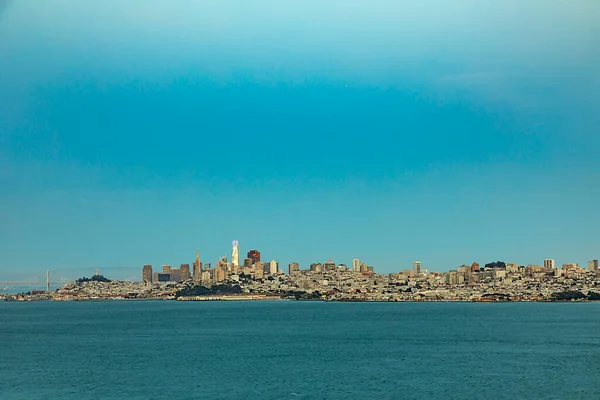 Vue Panoramique Sur San Francisco Aube États Unis — Photo