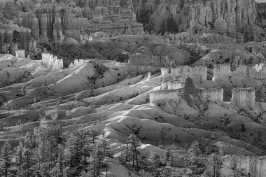 Bryce Canyon Ulusal Parkı, Utah, ABD 'deki haydutlara manzara