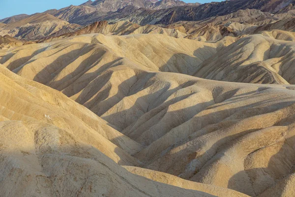 Vista Panoramica Del Punto Zabrskie Nella Valle Della Morte Stato — Foto Stock