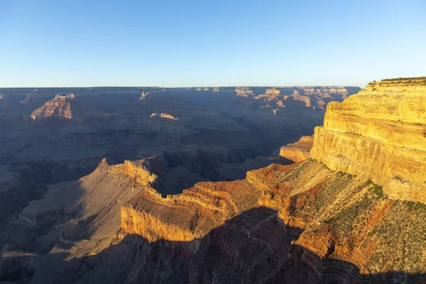 Γραφική Θέα Στο Ηλιοβασίλεμα Του Grand Canyon Στην Αριζόνα Ηπα — Φωτογραφία Αρχείου