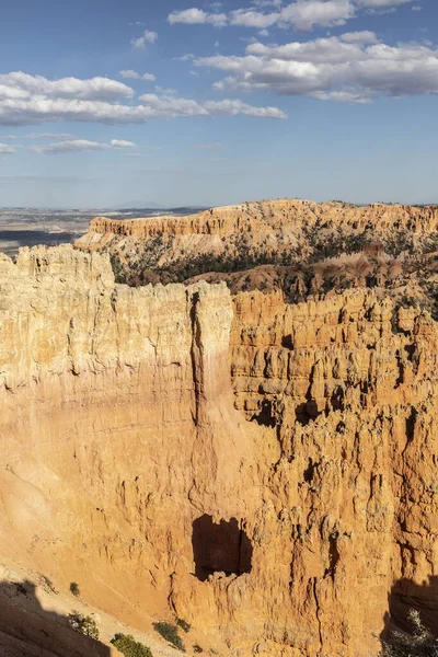 Vista Panorâmica Para Hoodoos Parque Nacional Bryce Canyon Utah Eua — Fotografia de Stock