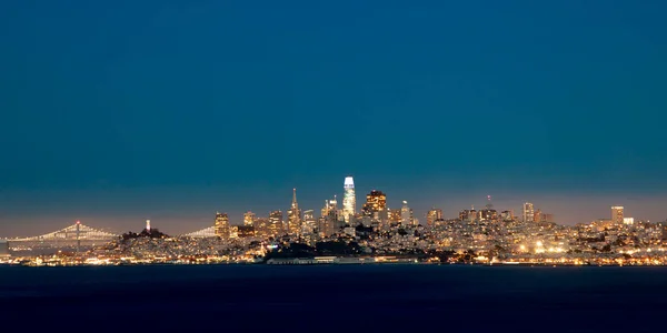 scenic view of San Francisco in dawn