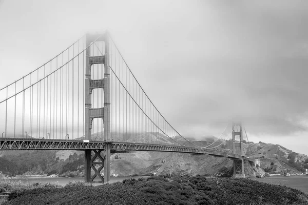 San Francisco Usa June 2022 Scenic View Golden Gate Night — Stock Photo, Image