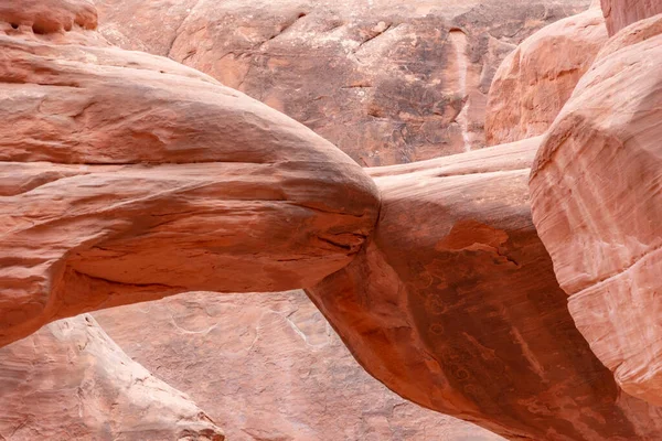 Bogen Arches Nationalpark Abend Usa — Stockfoto