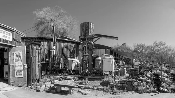 Oatman Ghost Town Usa March 2019 View Famous Living Ghost — 스톡 사진