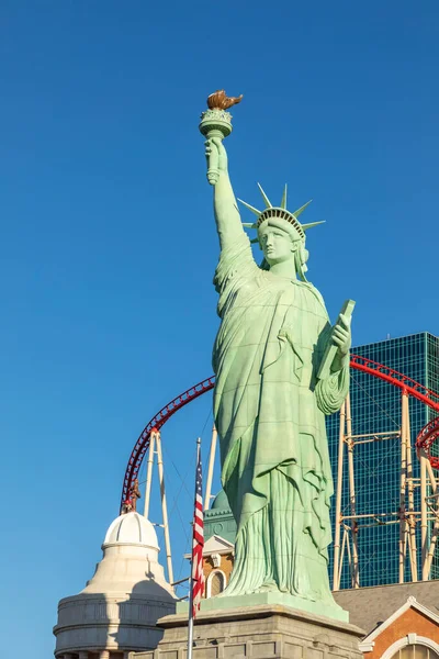 Las Vegas Eua Maio 2022 Estátua Liberdade New York New — Fotografia de Stock