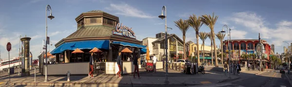 San Francisco Usa June 2022 People Enjoy Eating Looking Fishermans — Stock Photo, Image