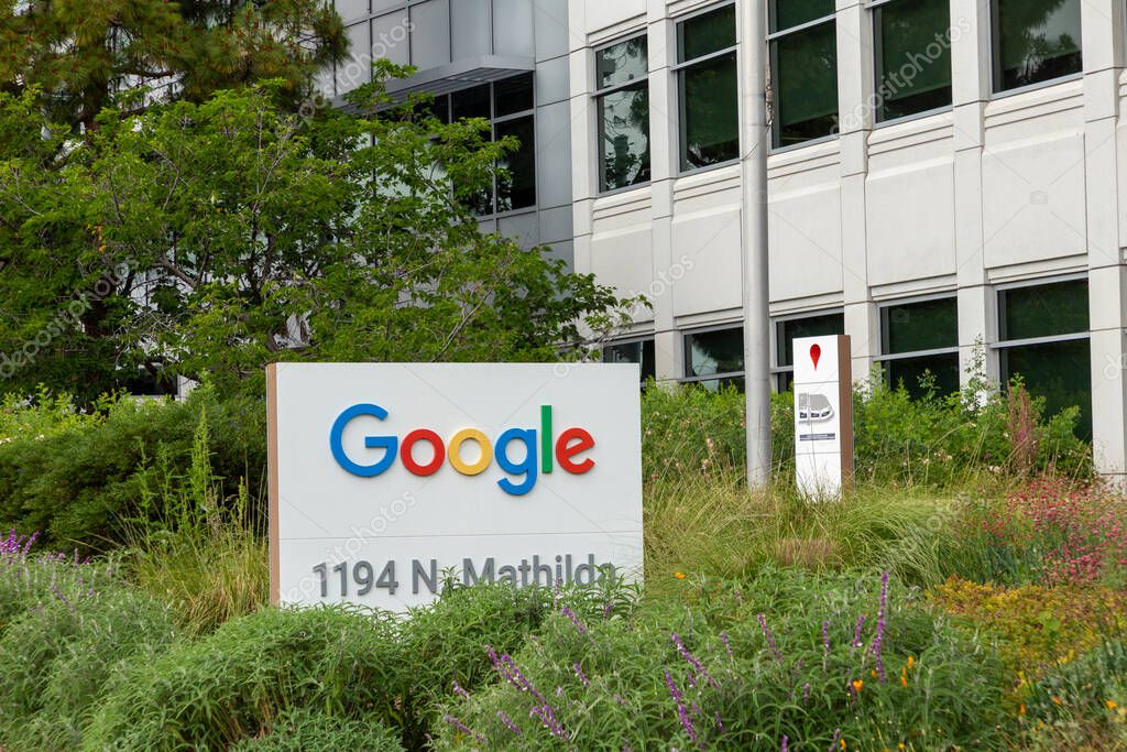 Sunnyvale, California, USA - June 5, 2022: Google Cloud sign is displayed at Google campus in Silicon Valley.