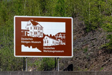 Remscheid, Almanya - 28 Nisan 2022 Deutsches Werkueugmuseum - engl: Alman alet müzesi - Remscheid, Almanya.