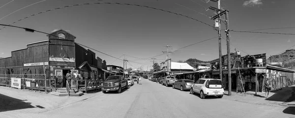 Oatman Ghost Town Eua Março 2019 Vista Panorâmica Famosa Cidade — Fotografia de Stock