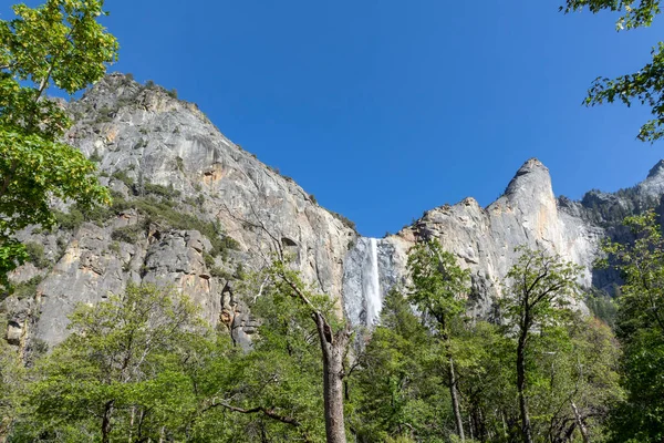 Scenic View Yosemite Valley Waterfall Usa — Stock Photo, Image